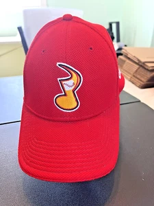 New Era Red Nashville Sounds Embroidered Hat with Musical Note Size Medium-Large - Picture 1 of 4
