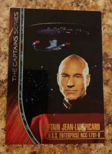 1998 Skybox Star Trek TOS The Captains Series #2 98/1200 Jean-Luc Picard MINT!! - Picture 1 of 3
