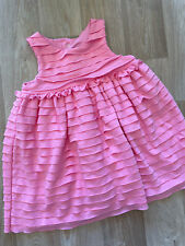 Baby Girl 12-18 months Mayoral  Pink Layered Sleeveless Dress Fully Lined