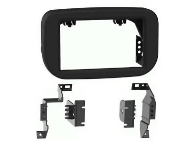 Mascherina autoradio monitor Doppio 2 Din FORD TRANSIT da 2020 Nero L shape 6,8" - Immagine 1 di 3