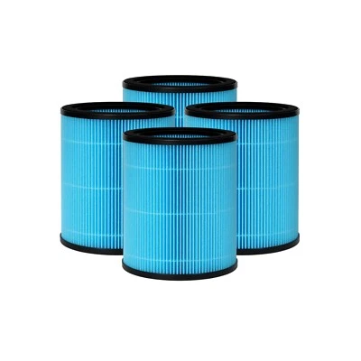 Filtro HEPA verdadero 2 en 1 Nispira AP0601 para purificador de aire AirTok AP0601-RF paquete de 4 Foto 1 de 4