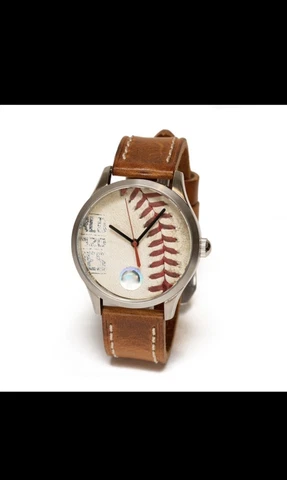 Los Angeles Dodgers 2020 World Series game used baseball watch Cover
