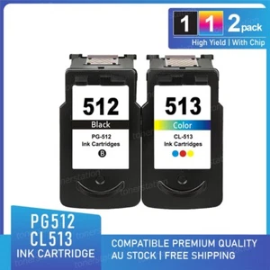 2x Non-OEM Ink PG512 CL513 for Canon PIXMA MX360 MX410 MX420 iP2700 MP480 MP490 - Picture 1 of 1