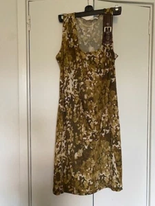 Michael Kors Camo Dress size M. Buckle Detail on one shoulder. Relaxed fit.  - Picture 1 of 5