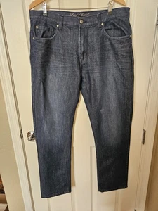 Lions Crest by English Laundry Men's Blue Denim Straight Jeans, 36X32 - Picture 1 of 6