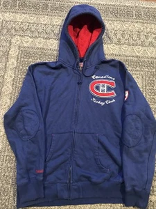Montreal Canadians Mitchell And Ness Vintage Hockey Full Zip Men’s 2xl Hoodie - Bild 1 von 10