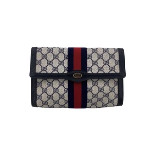 Gucci Pochette in Tela Col. Blu Ophidia - Imagen 1 de 6