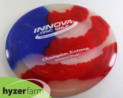 Innova BRAND NEW *DYED* CHAMPION KATANA 171.3g OOP & RARE!  Hyzer Farm J68 - Image 1 of 2