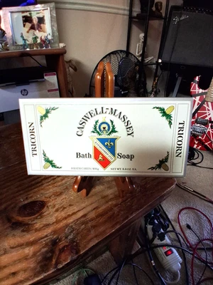 VTG 1983 Geniune Caswell Massey Jockey Club Bath Soap Bar Set of 3 Vintage - Image 1 of 3