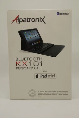 Alpatronix Kx101 Ipad Mini Leather Case With Bluetooth Keyboard  Ipad Cover - Image 1 of 4
