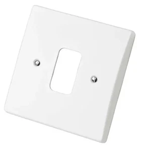 Box of 5 x GET GUG01G Ultimate Slimline White Moulded Grid Plate (129) - Picture 1 of 4