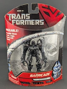 Transformers 2007 Movie Barricade Poseable Keychain SEALED Hasbro Basic Fun - Picture 1 of 4