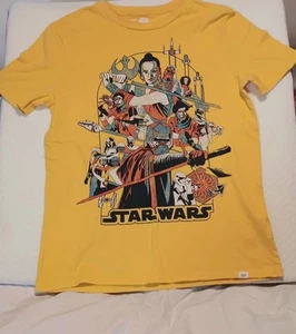 Star Wars Youth XXL Medium For A Woman Yellow T-shirt  - Picture 1 of 5