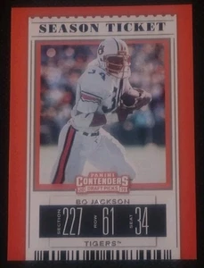 Biglietto Stagione Bo Jackson 2019 Panini Contenders Draft Picks n. 15 Tigri Auburn - Foto 1 di 6