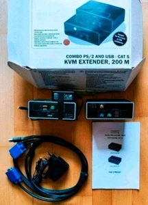 KVM Extender 200M Combo PS/2 and USB-CAT 5 Digitus professional - Bild 1 von 6
