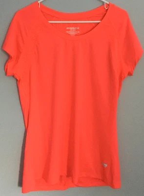 Marika Tek Shirt Womens Large Coral Dry Wik Performance Athletic Running Top - Image 1 of 4