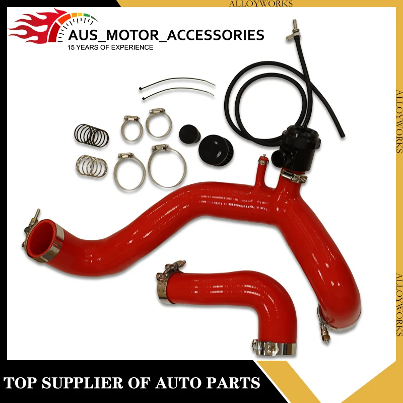 Tubos de carga de silicone ALLOYWORKS para 2017-2019 Can Am Maverick X3 R Turbo - Imagem 1 de 4