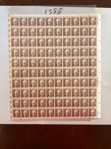 U.S. Sheet Scott 1398 - Ernie Pyle - comb. versand! - Bild 1 von 1