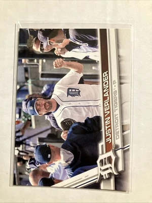 Justin Verlander Image Variation SP Topps Series 2 2017 Foto 1 de 2