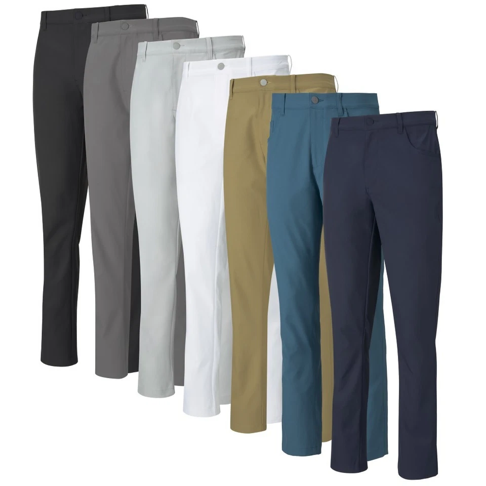 New Puma Jackpot 5 Pocket Golf Pants - Choose Size and Color - Image 1 of 1