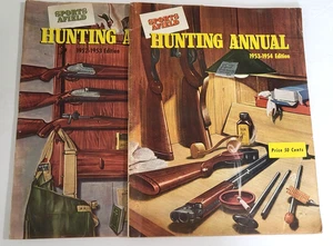 PR SPORTS AFIELD HUNTING ANNUAL MAGAZINES 1952-53 1953-54 Reno Biondi Covers EXC - Bild 1 von 12