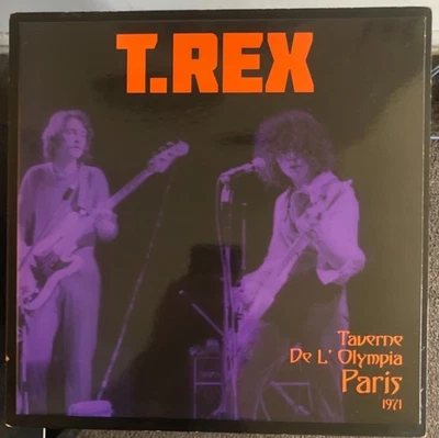 T. REX 10" LP COLOR VINYL Taverne De L'Olympia Paris MARC BOLAN 2016 Near Mint - Image 1 of 3