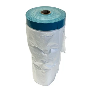 Nastro adesivo mascheratore tessuto 2400 mm x 20 m pellicola di copertura nastro adesivo pellicola pittore pellicola - Foto 1 di 7