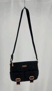 Calvin Klein Crossbody Nylon Bag Black Shoulder Purse A03 - Picture 1 of 10