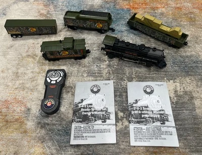 LIONEL LionChief REMOTE CONTROL 2-4-2 SCOUT STEAM SET Bass Pro Shop 1972 - Image 1 of 4