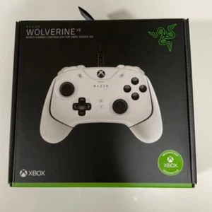 Xbox One Razer Razor Wolverine V2 Gaming Controller Mercury White From Japan - Picture 1 of 3