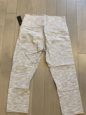 Lululemon Mujeres Wunder Under CROP HR Luxtreme LW6AI4S WAGG Blanco Estampado Talla 10 Foto 1 de 4