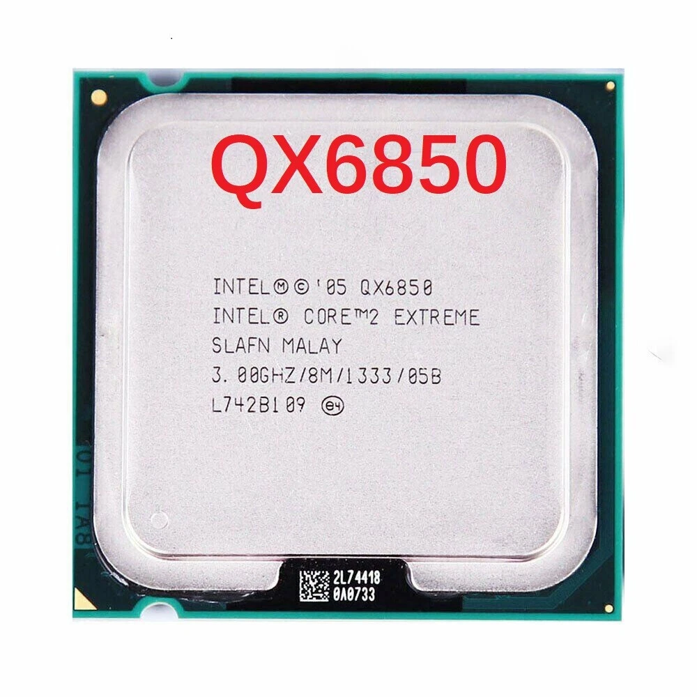CPU Core2Extreme QX6850 Intel Core 2 Extreme QX6850 Computer Processors for sale | eBay