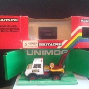 Britains 9581, Unimog Breakdown Truck, Tow truck, Towing, 1:32, NM, boxed - Picture 1 of 8