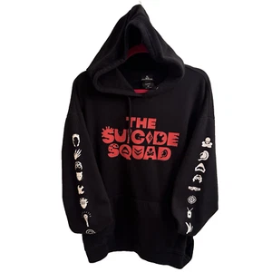 DC Comics the Suicide Squad Hoodie Distressed Charakter Symbole Logo Größe Medium - Bild 1 von 9
