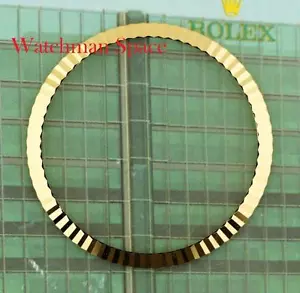 Rolex DJ, President 68273, 68278 originale di medie dimensioni lunetta gialla scanalata 18 carati #13 - Foto 1 di 3