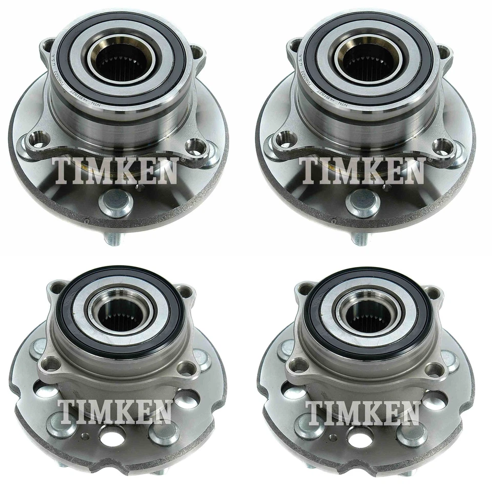 Kit de montaje de cojinete y buje de rueda delantera y trasera Timken para MDX ZDX Pilot AWD Foto 1 de 1