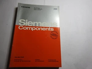 Fachzeitschrift Siemens Components  2/1981 - Picture 1 of 1