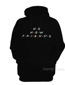 FRANCHISE “No New Friends” Drake Concert Tour Black Hoodie Men’s Size LARGE - Picture 1 of 8