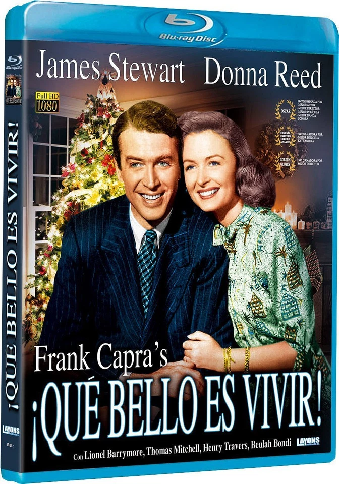 IT'S A WONDERFUL LIFE (1946) **BLU RAY B** JAMES STEWART, DONNA REED, - Image 1 of 1