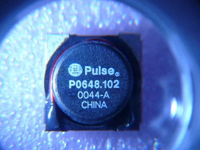 PULSE P0648.102 SMT Power Inductor Unshielded Drum Core 1.05uH 12.2A **NEW**  - Image 1 of 3
