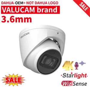 Cámara IP Dahua de 3,6 mm OEM Wizsense IPC-HDW2441TM-S 4 MP AI IR MICRÓFONO SMD Plus IR30m - Imagen 1 de 11