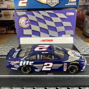 1999 Action - Rusty Wallace Miller Genuine Draft 1/24 Scale “Harley” Theme w/box - Picture 1 of 19