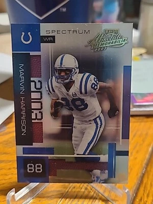 2003 Playoff Absolute Memorabilia - #21 Marvin Harrison Spectrum /150 - Image 1 of 2