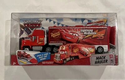 Disney Pixar Cars 95 Lightning McQueen Rust-Eze Mack Hauler #1 NIP - Image 1 of 4