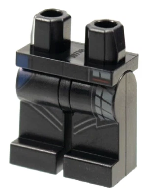 LEGO Nueva Minifigura Negra Piernas Gris Azulado Bolsillo Marvel Soldado de Invierno D552 Foto 1 de 2