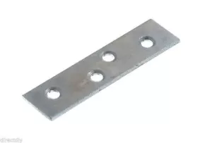 12 x Reparaturplatte Befestigungsplatten Winkel verbunden Halterung 75 mm - Bild 1 von 1