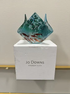 Jo Downs Cornwall Polperro Medium Handmade Vase - Bild 1 von 8
