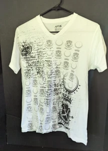 Vintage Men's Apt 9 Graphic Tee White Size Small NBW - Picture 1 of 8