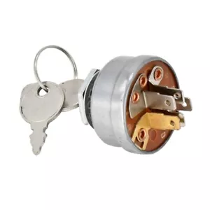 Ignition Starter Switch - 2 Keys for Exmark Toro 1-543070 Troy Bilt 1754250P - Picture 1 of 7