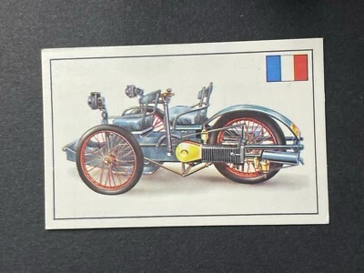 Carte PANINI L’Histoire De L’Automobile 1973 N.24 LEON BOLLÉE France 1896 - Photo 1/2